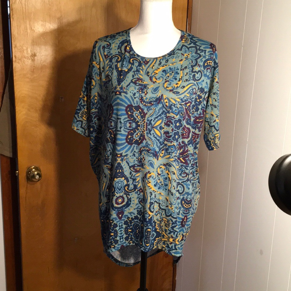 XS LuLaRoe Multi-Color Tunic Top Shirt